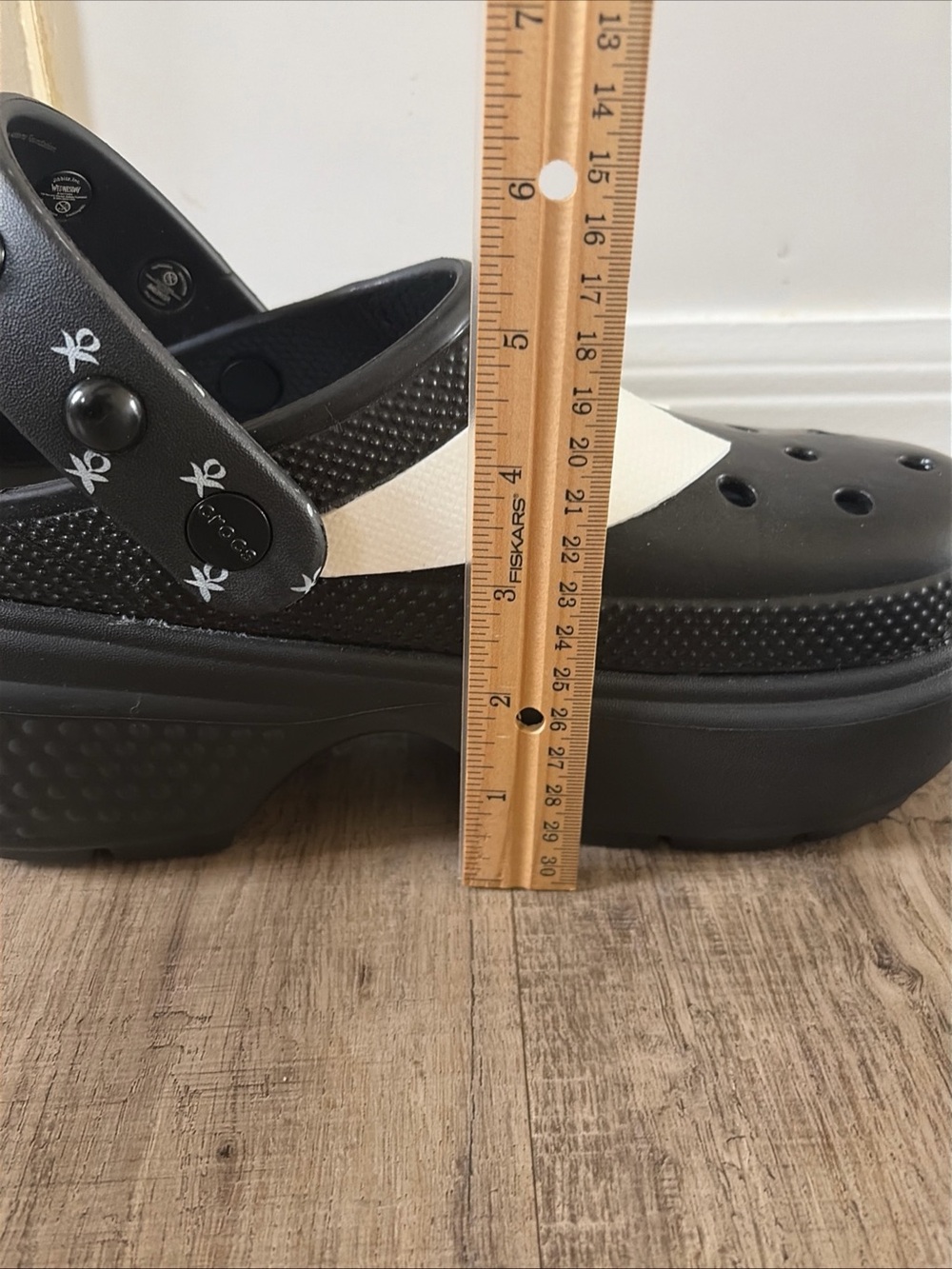 WEDNESDAY ADDAMS X CROCS STOMP CLOGS - Size 6 Mens Size 8 Women's - New Other - Picture 12 of 15